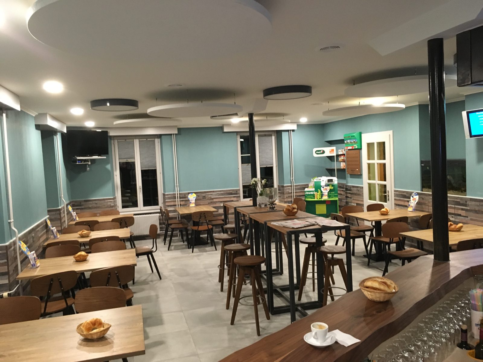 Agencement d'un espace de restauration